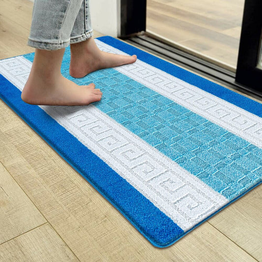 Indoor Outdoor Gel Backed Mats Blue (GB58)