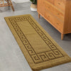 Gel Backed Washable Mats & Rugs Yellow (GB59)