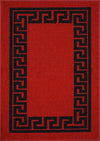 Havana 413 Door & Floor Mats Red Black