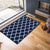 Havana Trellis Door & Floor Mats Navy