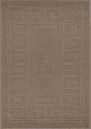 Ivy Greek Key Door & Floor Mats Beige