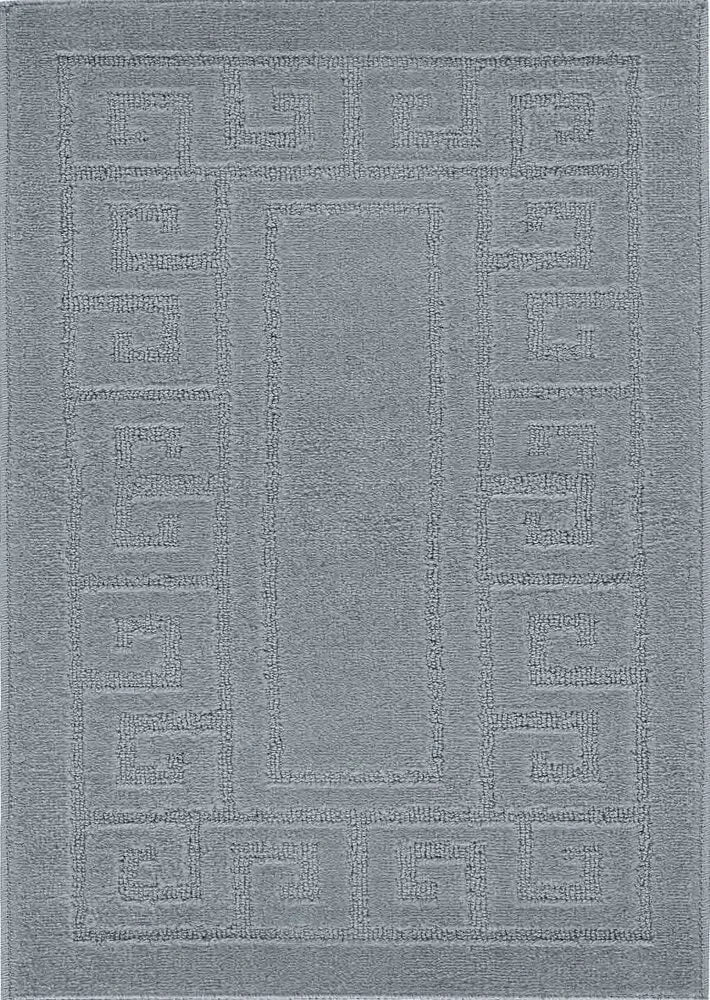 Ivy Greek Key Door & Floor Mats Dark Grey