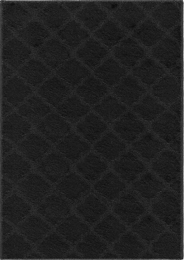 Ivy Trellis Door & Floor Mats Black