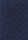 Ivy Trellis Door & Floor Mats Navy