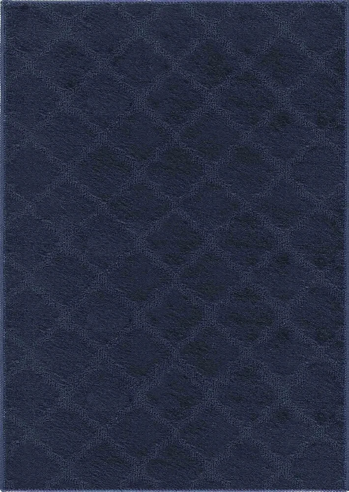 Ivy Trellis Door & Floor Mats Navy