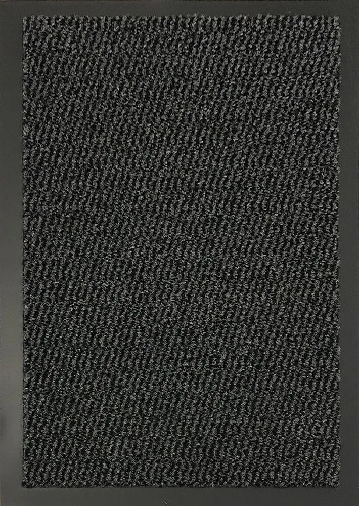 Leyla Small & Large Floor Mats Anthracite