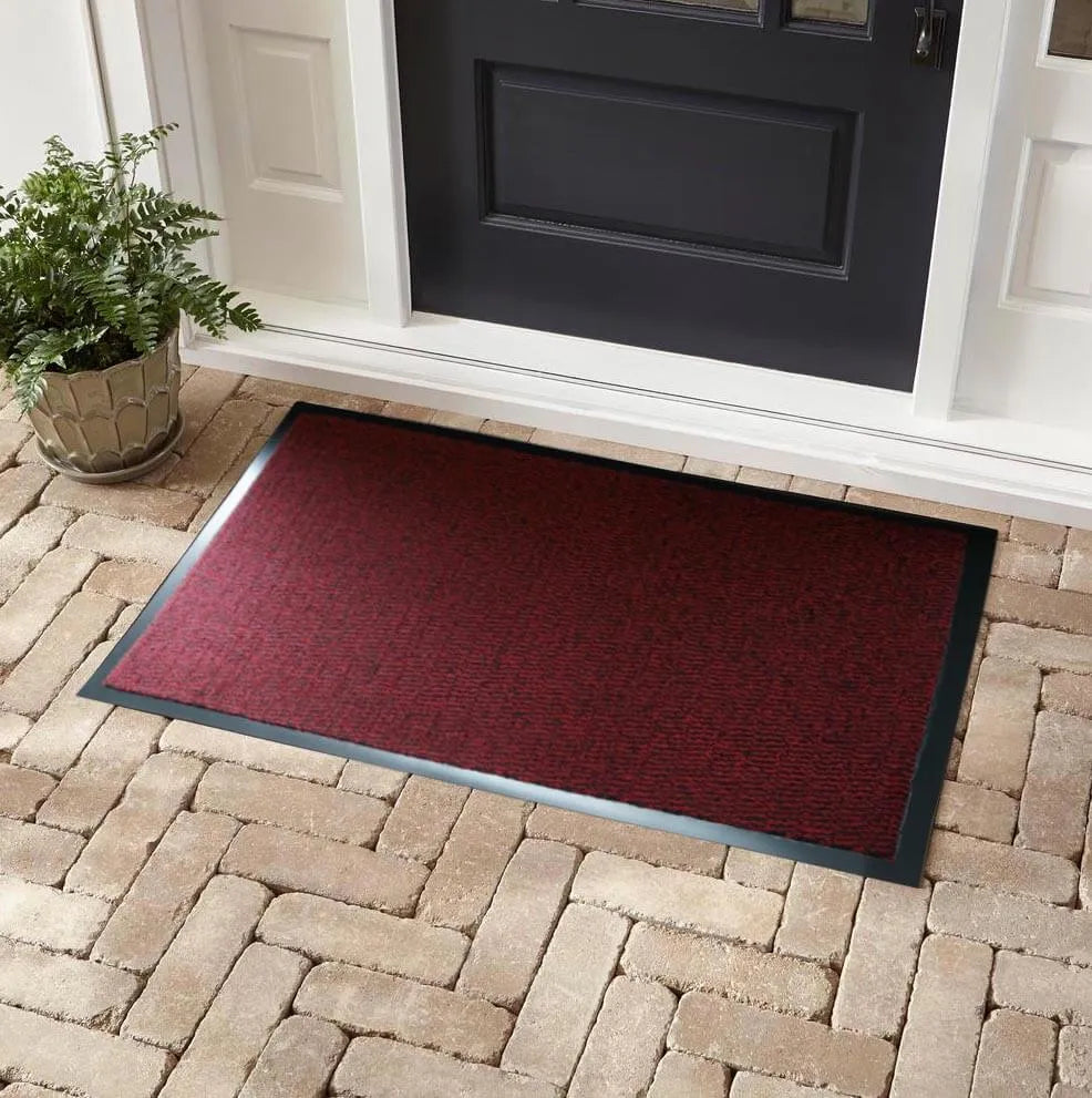 Leyla Small & Large Floor Mats Red