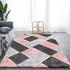 Modern Fluffy Shaggy Rugs Pink (ORION)