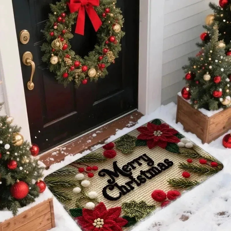 Christmas Doormat – 6 Designs – Festive Entrance Mat