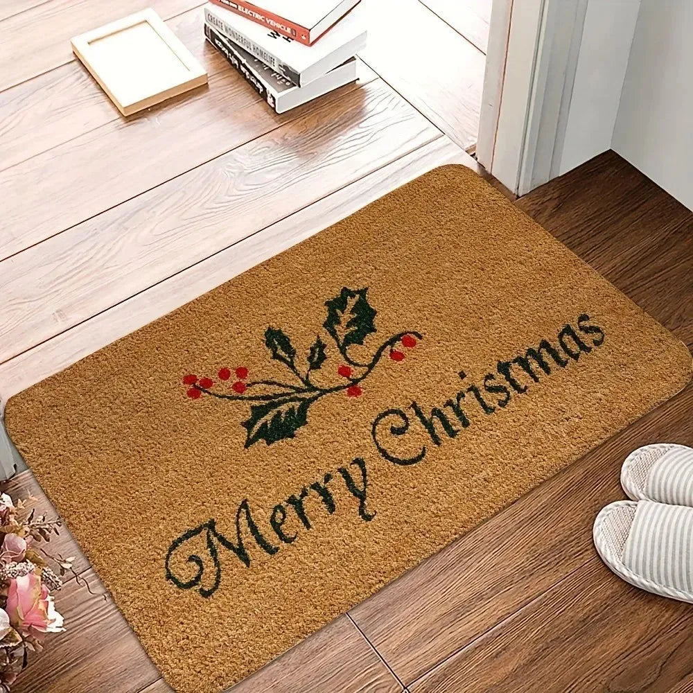 Merry Christmas Doormat – Festive Entrance Mat
