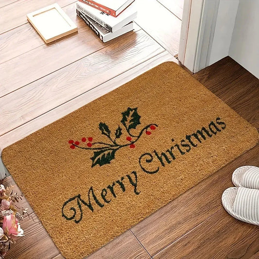 Merry Christmas Doormat – Festive Entrance Mat