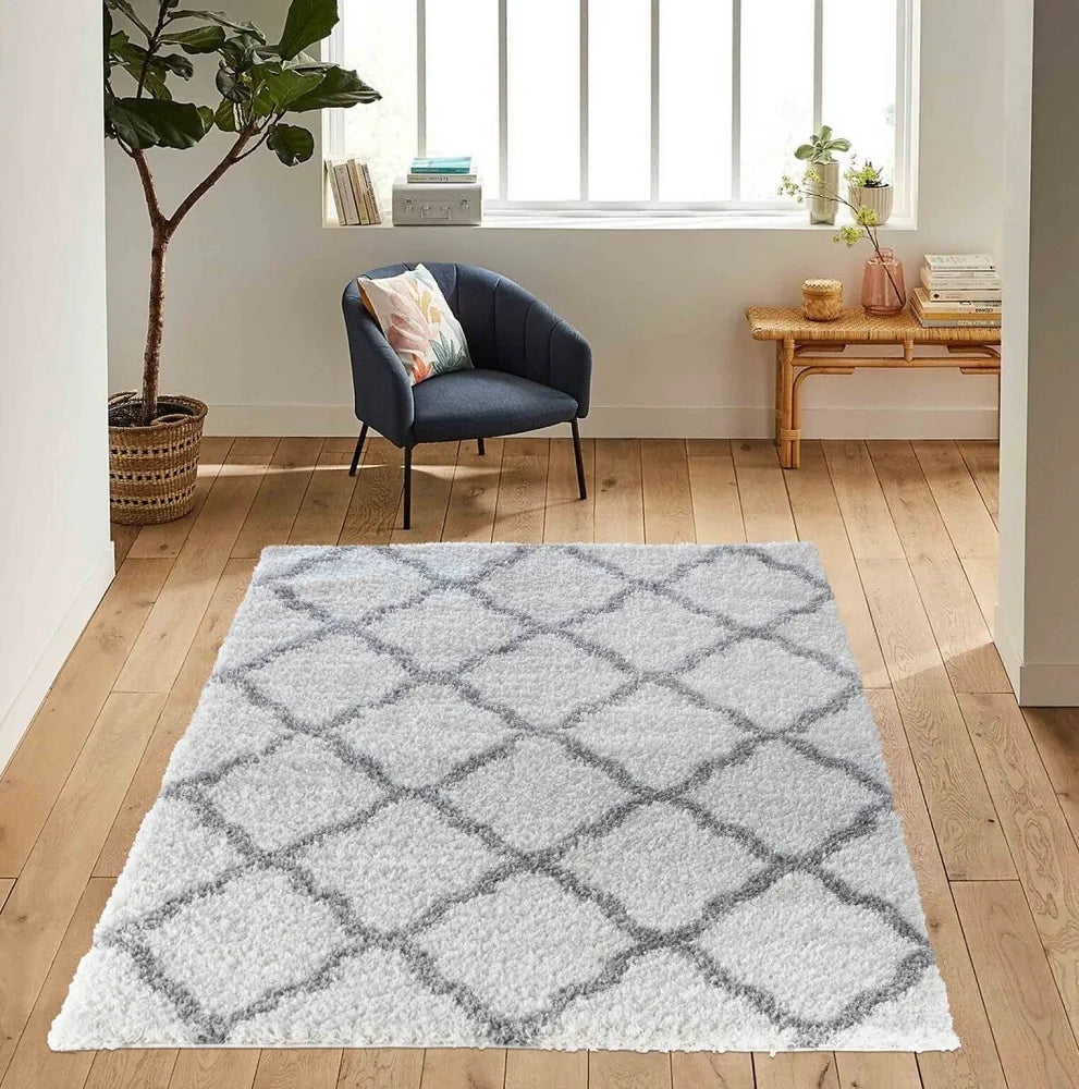 Marrakesh 525 Living Room Area Runner Rug Light Cream