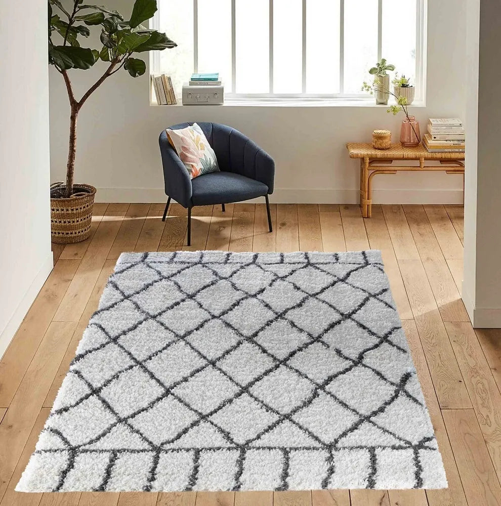 Marrakesh 510 Living Room Area Runner Rug Dark Cream