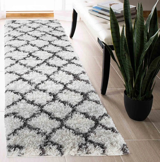 Marrakesh 525 Living Room Area Runner Rug Dark Cream