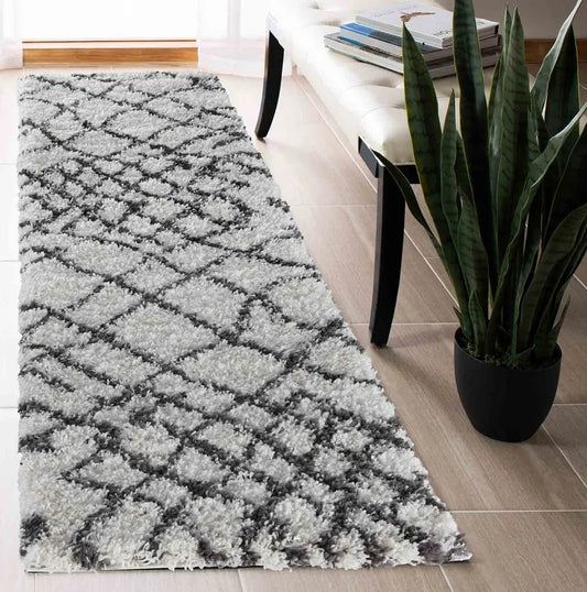 Marrakesh 535 Living Room Area Runner Rug Dark Cream