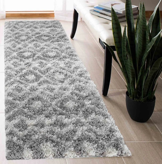 Marrakesh 530 Living Room Area Runner Rug Grey