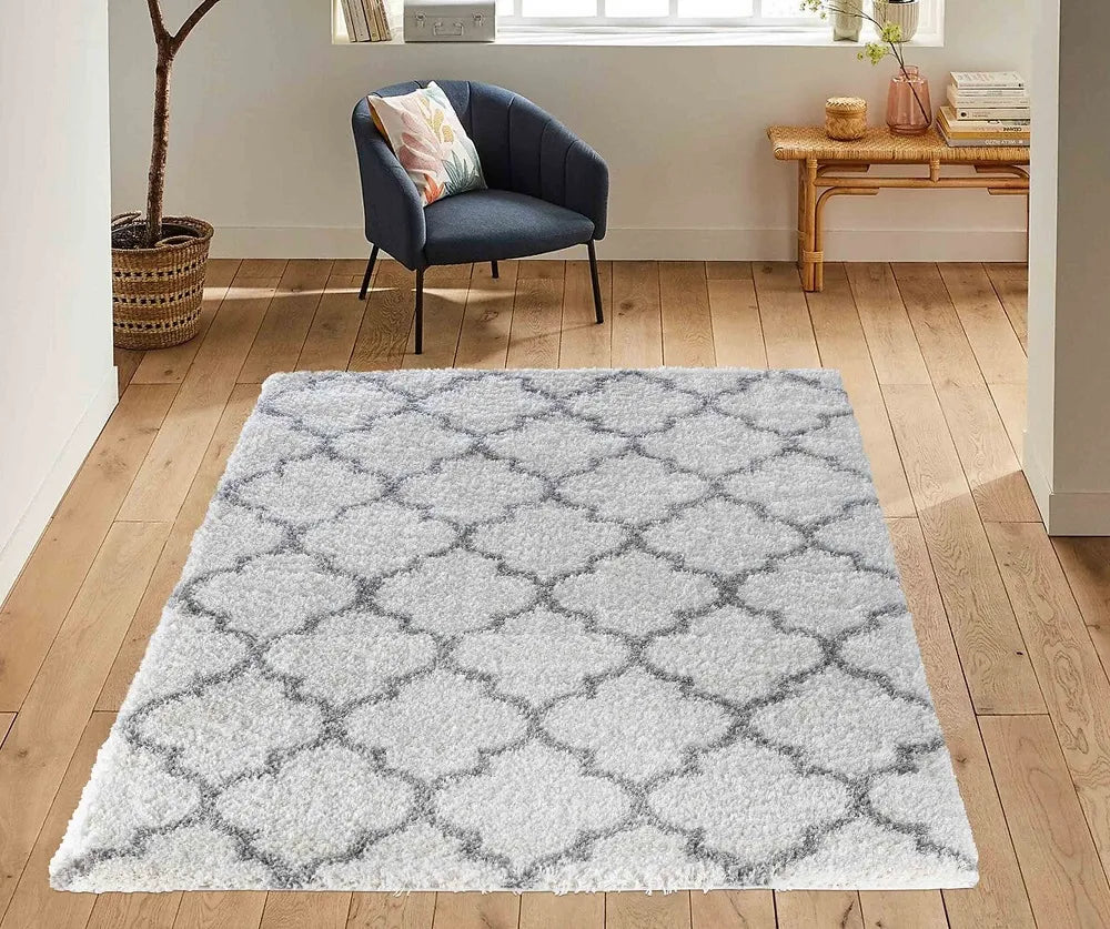 Marrakesh 520 Living Room Area Runner Rug Light Cream