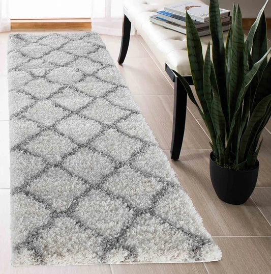 Marrakesh 525 Living Room Area Runner Rug Light Cream