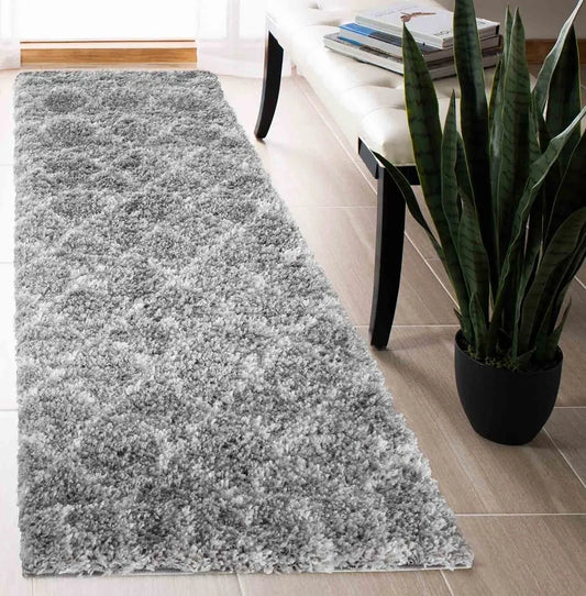 Marrakesh 510 Living Room Area Runner Rug Grey