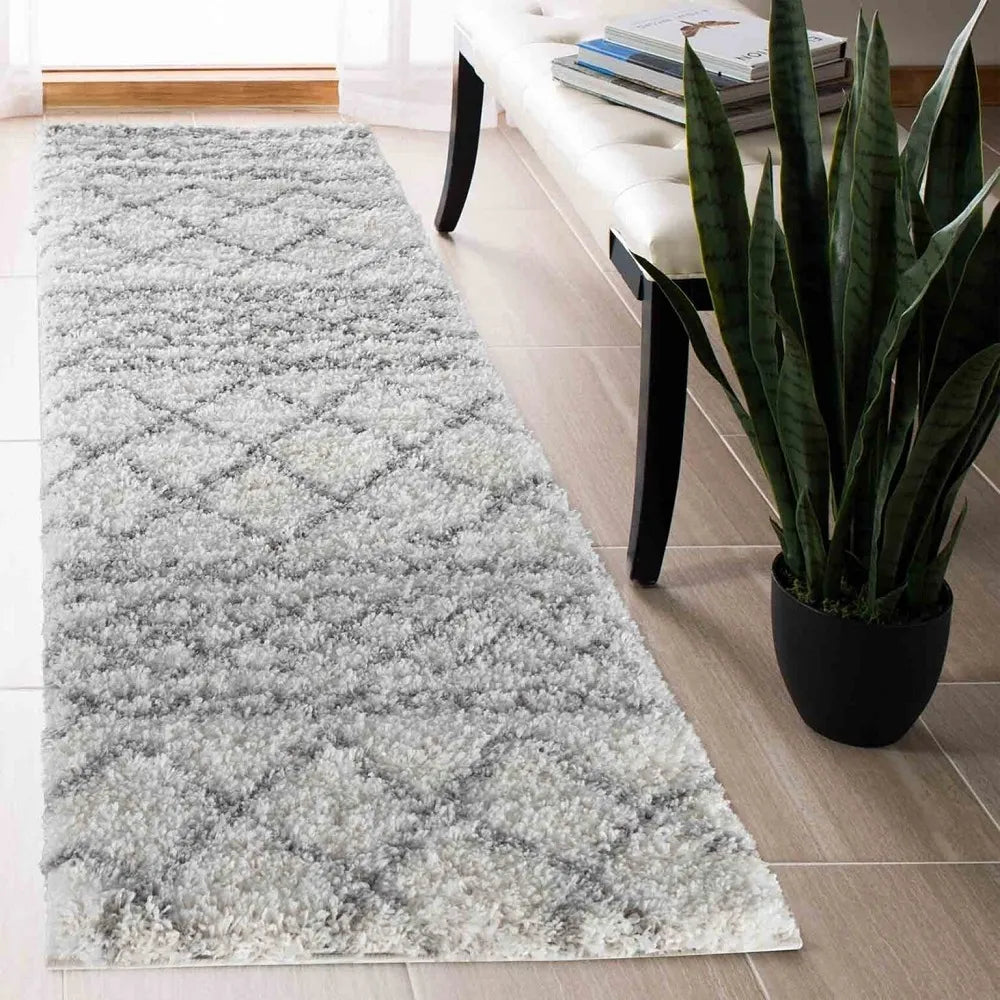 Marrakesh 515 Living Room Area Runner Rug Light Cream