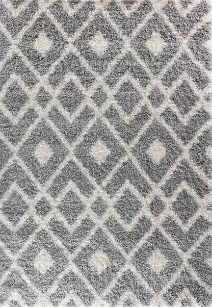 Marrakesh 530 Living Room Area Runner Rug Grey