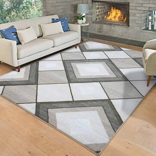 Outdoor Washable Beige Rugs (ESTI)