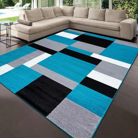 Stylish & Modern Rugs Teal (Kil)