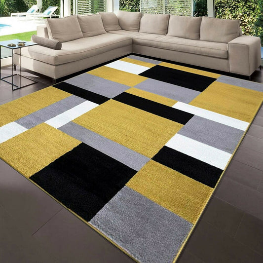 Stylish & Modern Rugs Yellow (Kil)