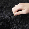 Load image into Gallery viewer, Soft Fluffy Black Shaggy Rugs`