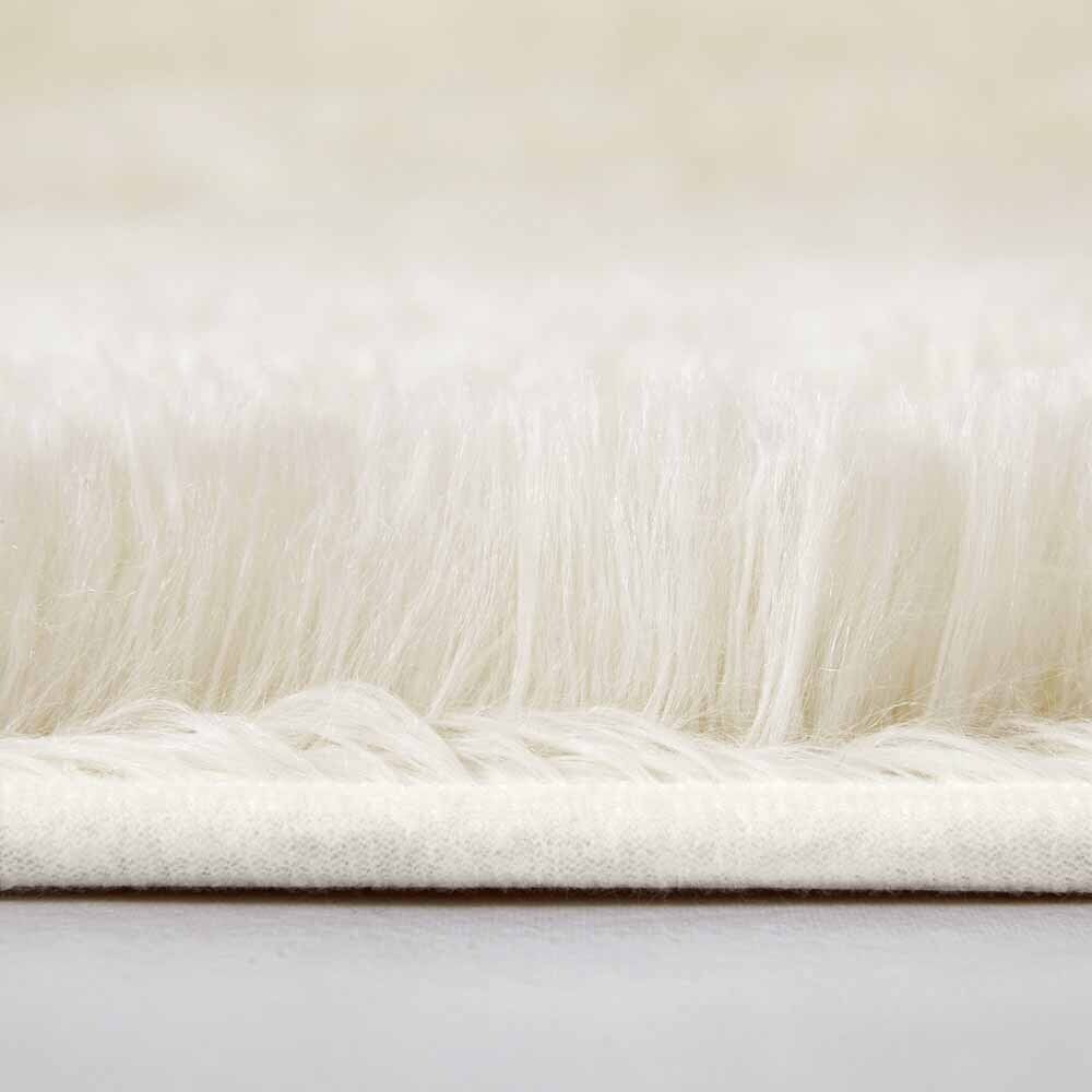 Soft Fluffy Decorative Cream Shaggy Rugs