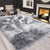 Shimmer Shaggy Fluffy Rugs Silver (Nat)