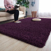 Purple Shaggy Rugs Thick Pile (V-63)