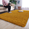 Yellow Shaggy Rugs Thick Pile (V-63)